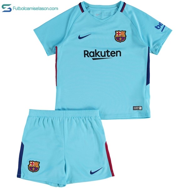 Camiseta Barcelona Niños 2ª 2017/18